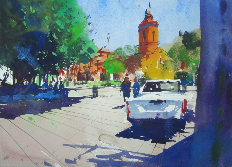 Saint Sebastian's Temple in Bernal Mexico