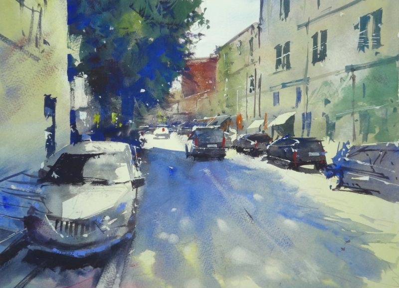 Via Roma  Fivizzano  Italy