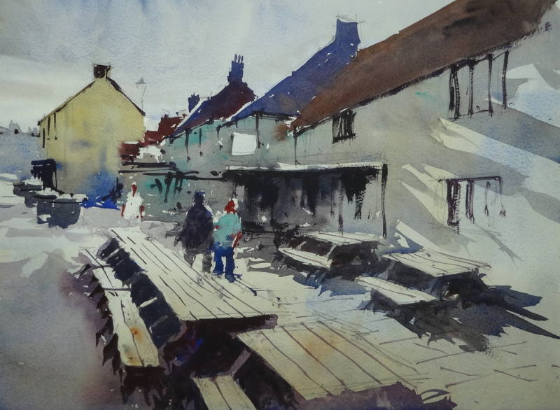 Thornbury Art Club Demo Hight Street 2