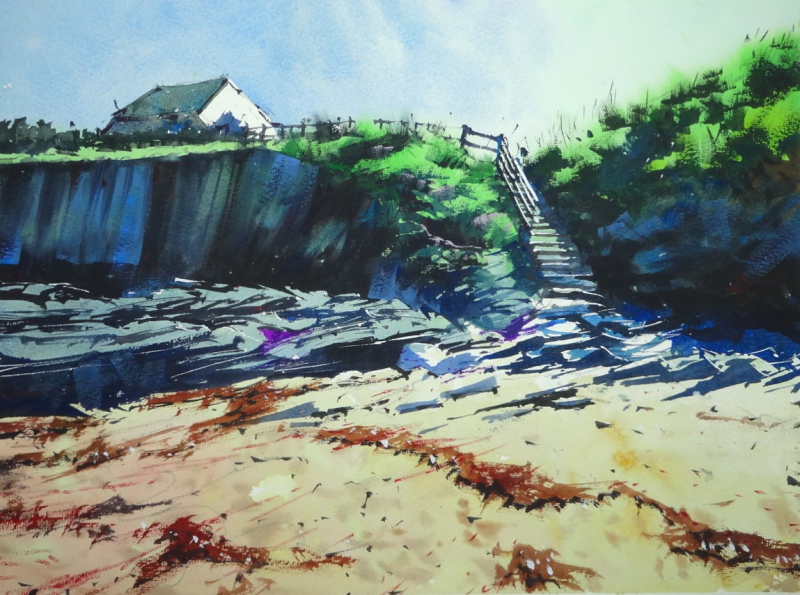 The Steps at Constantine Bay #2