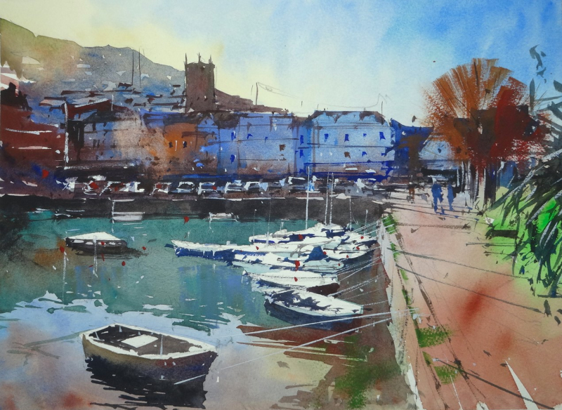 Dartmouth Inner Harbour towards The Quay