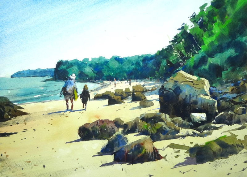 Priory Beach  Isle of Wight