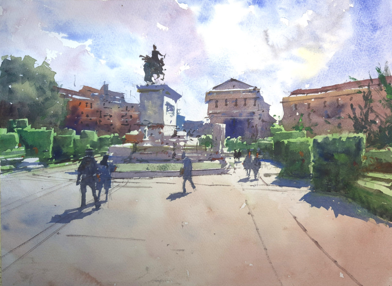 Plaza de Oriete  Madrid  Practice