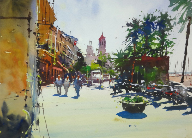 Passeig de la Ribera  Sitges  Barcelona  Spain #2