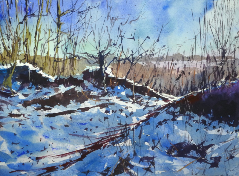 Wintery scene Osmotherley North Yorkshire UK Wintery scene Osmotherley North Yorkshire UK