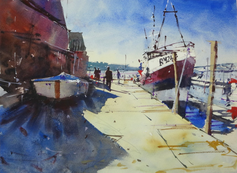 New Fish Quay  Teignmouth  Devon