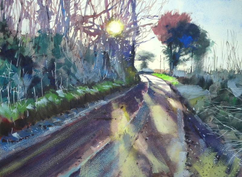 Frosty Morning  Cotswold Way