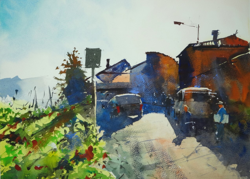 Car Park Monte-dei-Bianchi  Tuscany