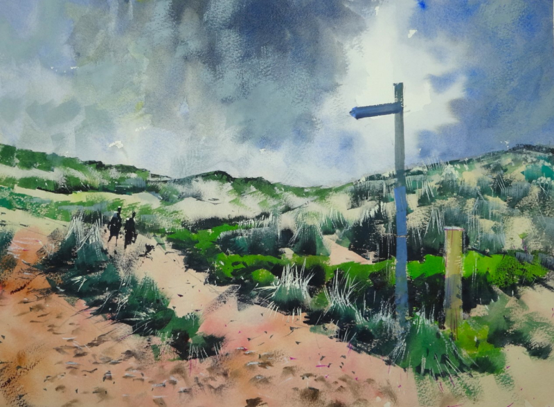 Coastal Path  Holywell Bay  Cornwall