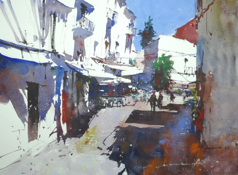 Carrer de la Santa Creu  Eivissa  Ibiza  Spain