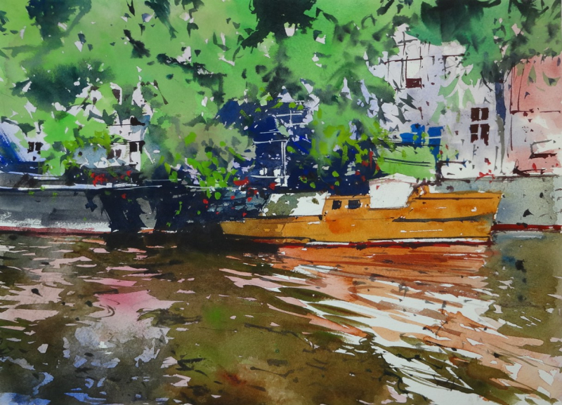 Canal at Singel Amsterdam Netherlands Canal at Singel Amsterdam Netherlands