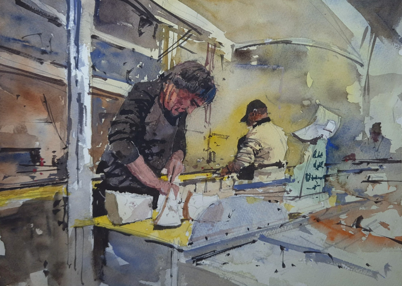 May 2025 Workshop  the Cheese Seller of Fivizzano