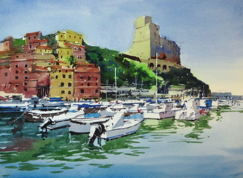 Lerici Castle  Liguria Italy