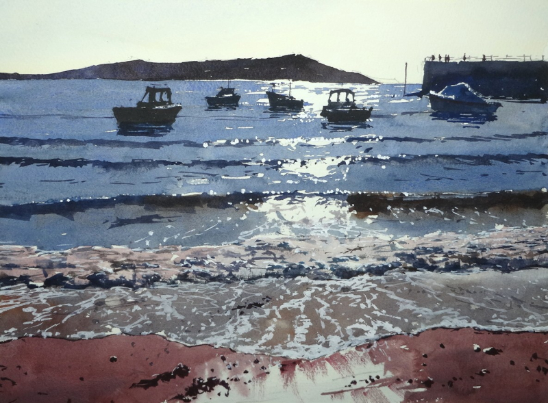 Weston Super Mare Sunset Demo January 2025