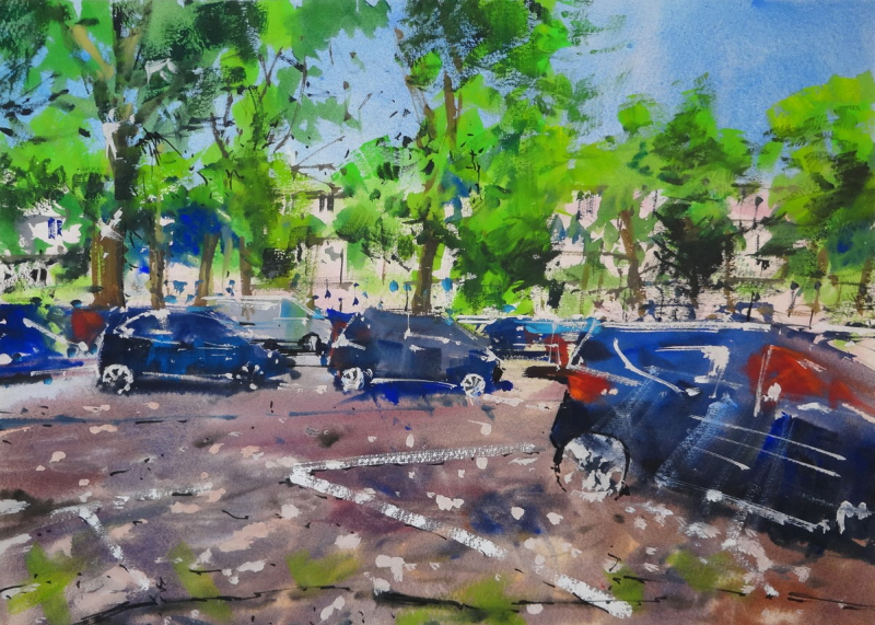 Car Park  Périgueux  France