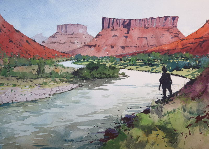 Colorado River Arches National Park Colorado River Arches National Park